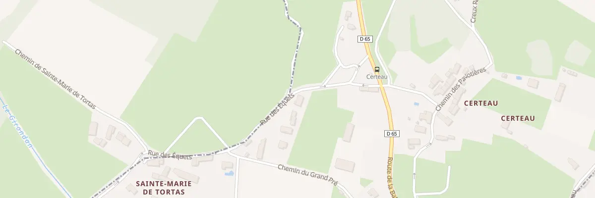 Plan du 125 Rue des Equets à Leyrieu