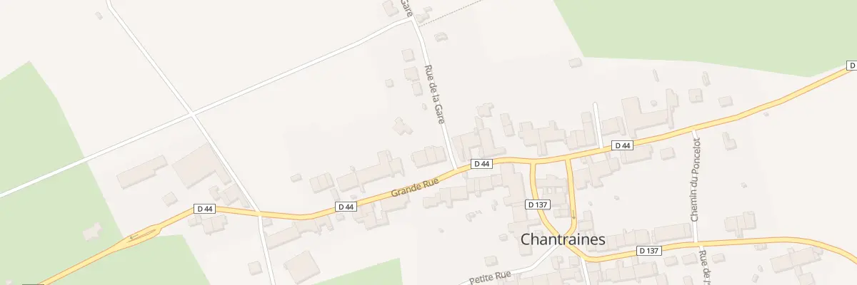 Plan du 23 Gr Grande Rue à Chantraines