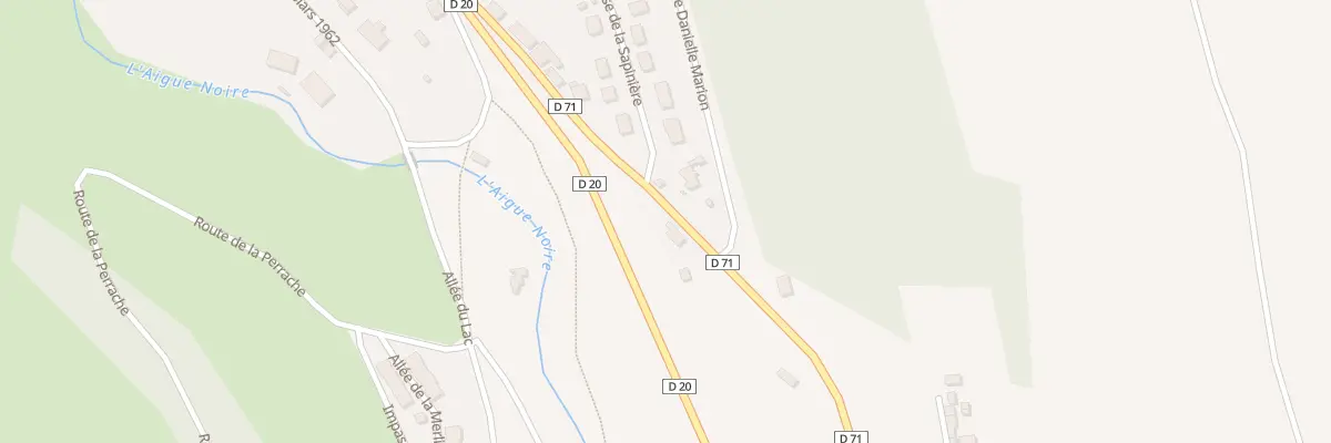 Plan du 252 Rte de Murinais à Roybon