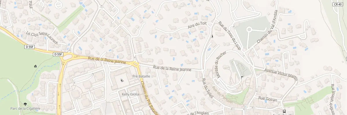 Plan du 4 Rue de la Reine Jeanne à Vitrolles