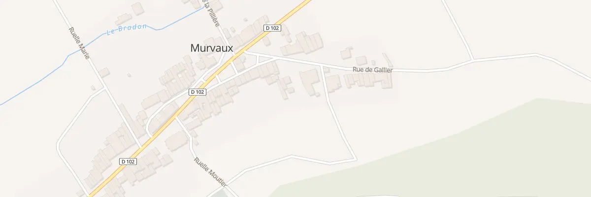 Plan du 6 Rue de Gallier à Murvaux