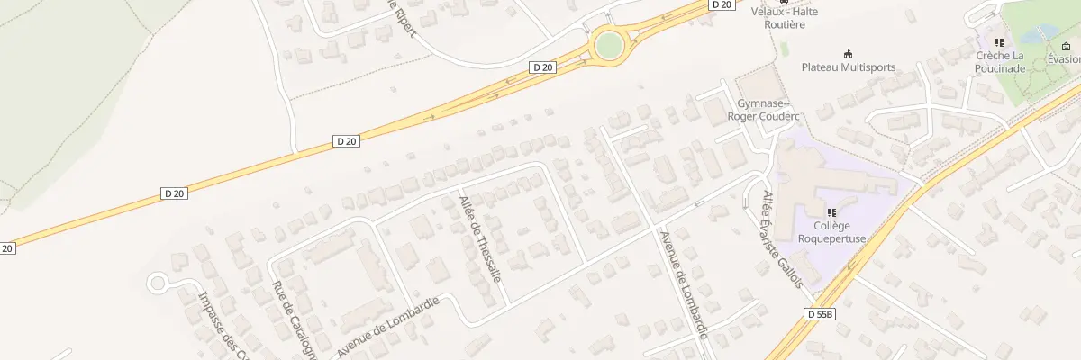 Plan du 7 Rue de Catalogne à Velaux