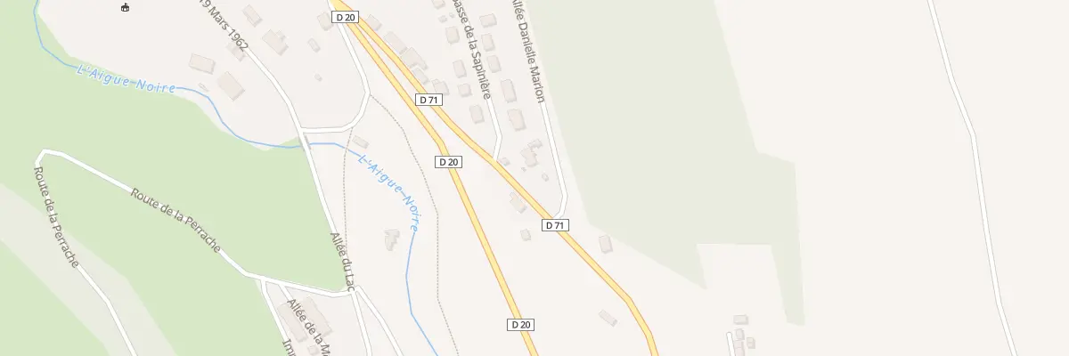 Plan du 291 Rte de Murinais à Roybon