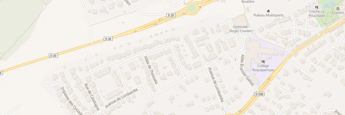 Plan du 5 Rue de Catalogne à Velaux
