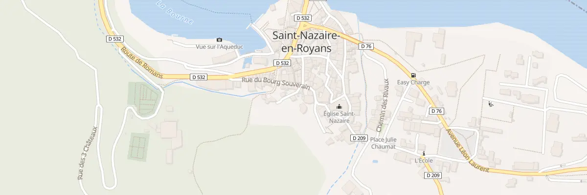 Plan du 3 Rue du Mezel à Saint-Nazaire-en-Royans