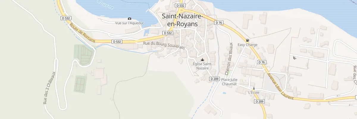 Plan du 2 Rue du Mezel à Saint-Nazaire-en-Royans