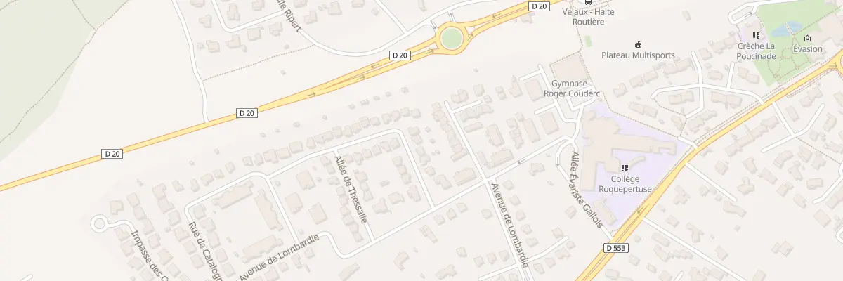 Plan du 8 Rue de Catalogne à Velaux