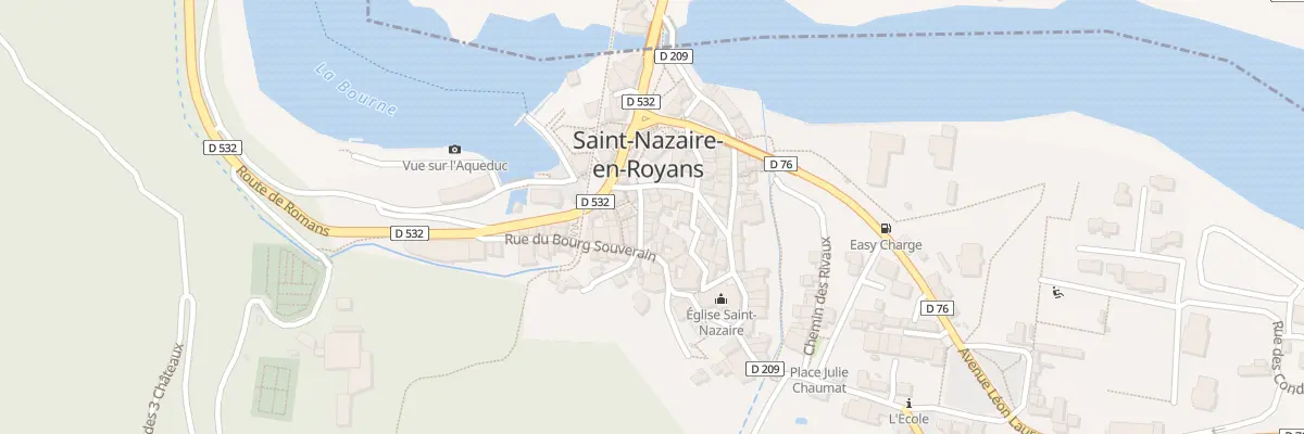 Plan du 6 Rue Lafayette à Saint-Nazaire-en-Royans