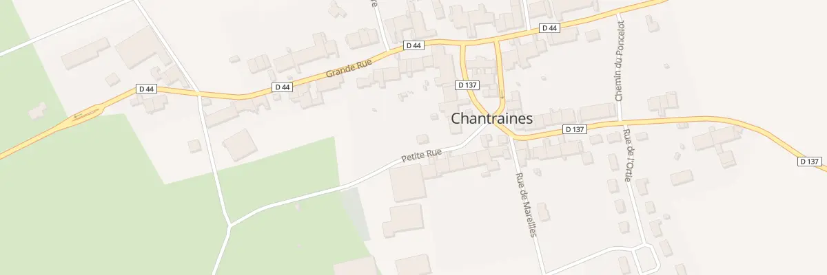 Plan du 2 Rue Petite Rue à Chantraines