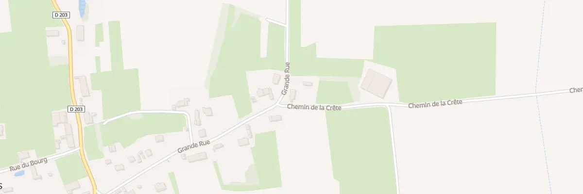 Plan du 14 Gr Grande Rue à Pourlans