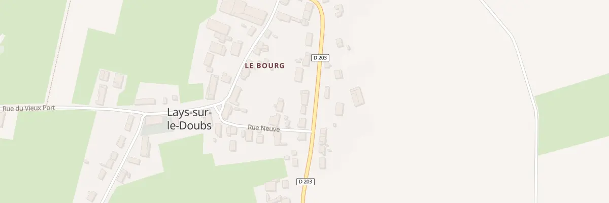 Plan du 12 Rte de Pierre à Lays-sur-le-Doubs