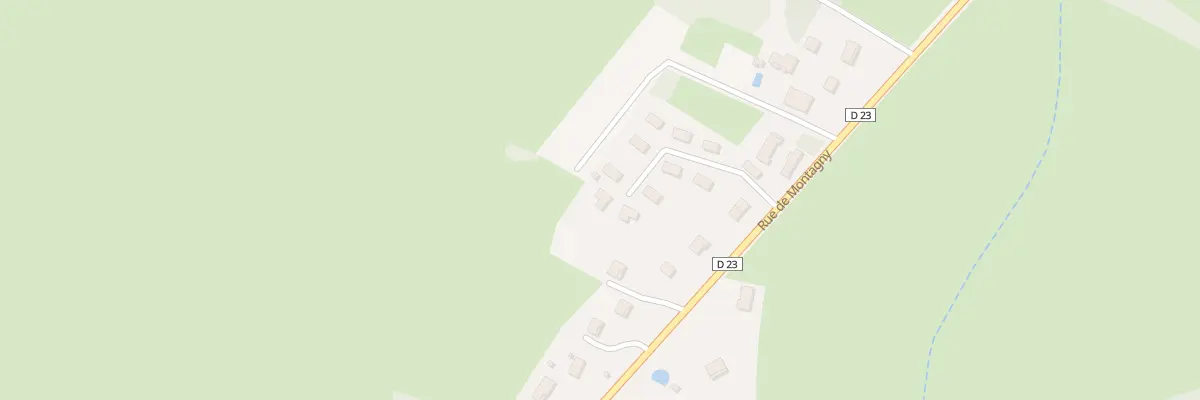 Plan du 647 Rue de Montagny à Louhans-Châteaurenaud