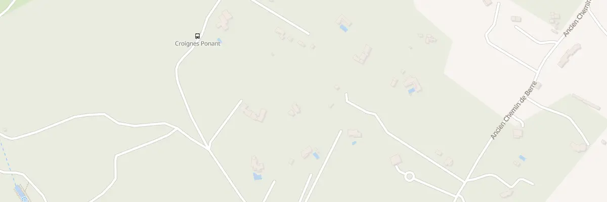 Plan du 1704 Ach Ancien Chemin de Berre à Lambesc