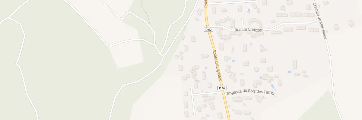 Plan du 490 Rte de Loyettes à Blyes