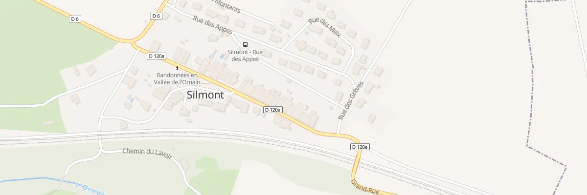 Plan du 39 Gr Grand Rue à Silmont