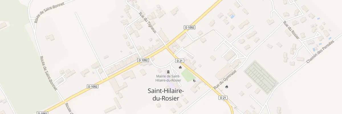 Plan du 5122 Le Village à Saint-Hilaire-du-Rosier