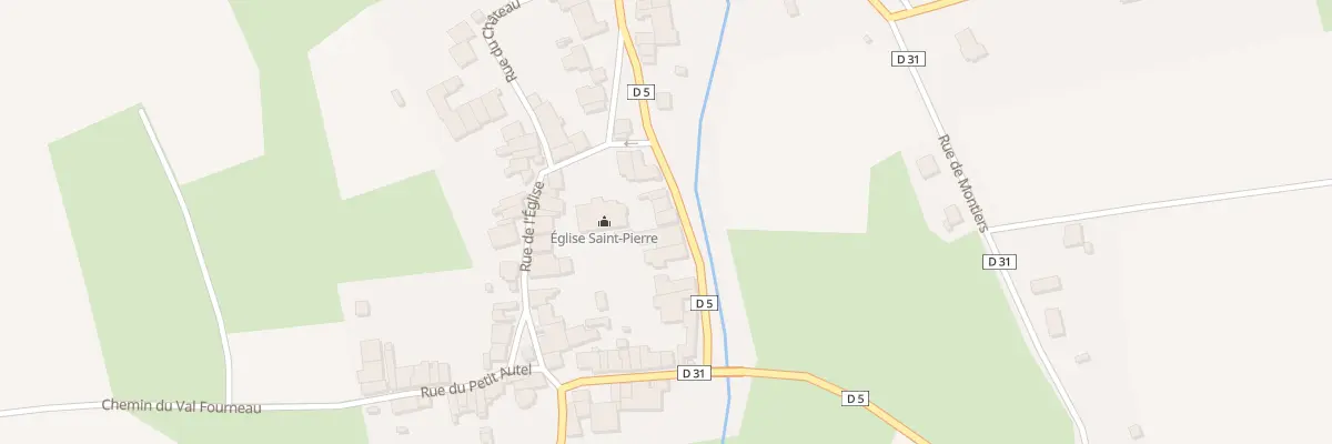Plan du 8 Rue du Docteur Humbert à Morley