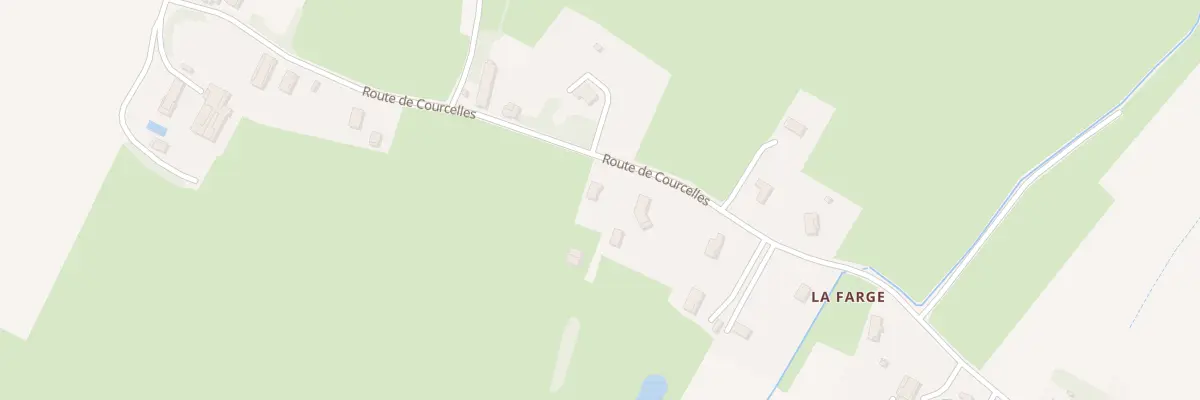 Plan du 1470 Rte de Courcelles à Bruailles