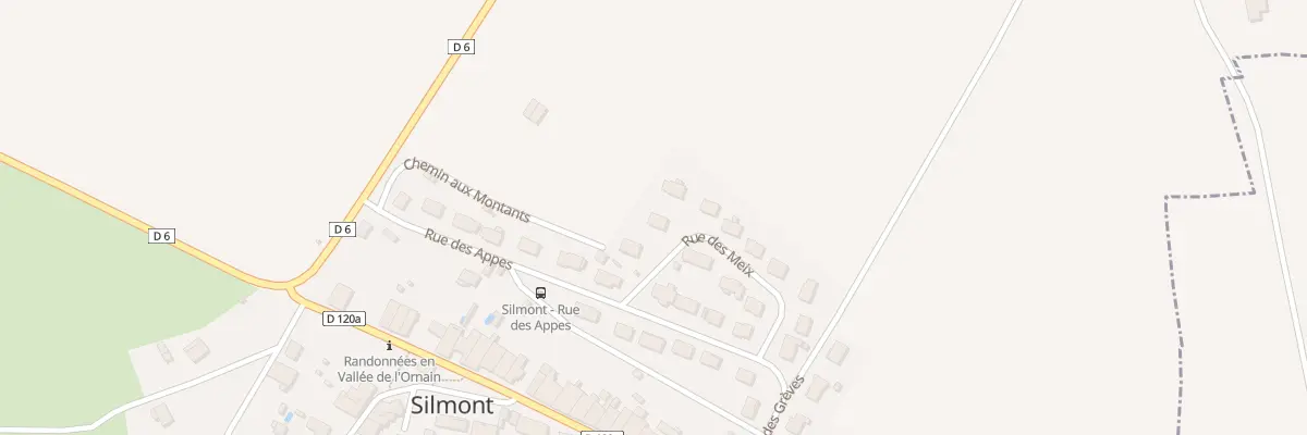Plan du 5 Rue des Meix à Silmont