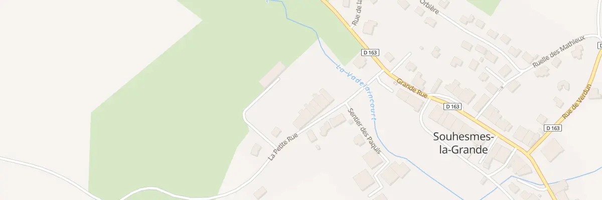 Plan du 4 Ptr La Petite Rue aux Souhesmes-Rampont