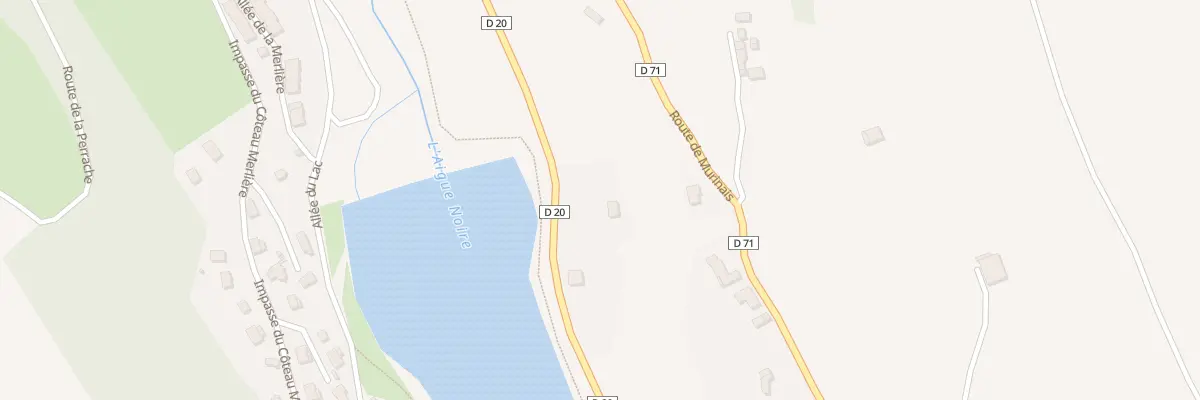 Plan du 501 Rte de Saint Antoine à Roybon