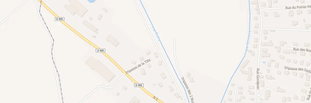Plan du 7 Imp de la Tille à Longeault-Pluvault