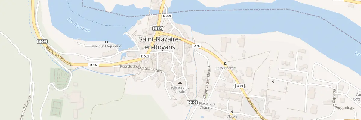 Plan du 17 Rue des Lozes à Saint-Nazaire-en-Royans