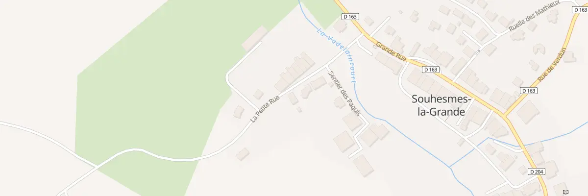Plan du 5 Ptr La Petite Rue aux Souhesmes-Rampont