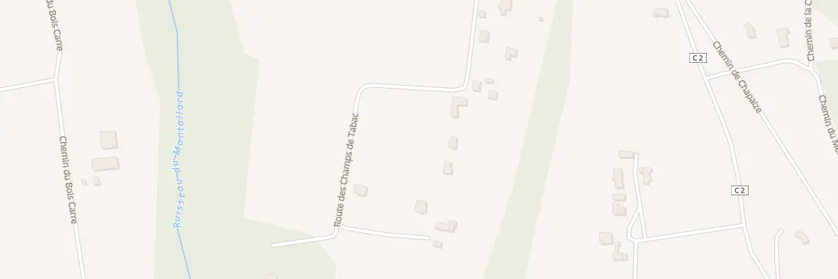 Plan du 365B Rte des Champs de Tabac à Saint Antoine l’Abbaye