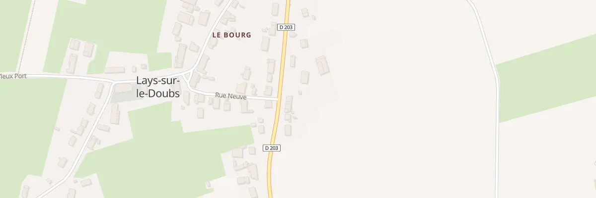 Plan du 15 Rte de Pierre à Lays-sur-le-Doubs