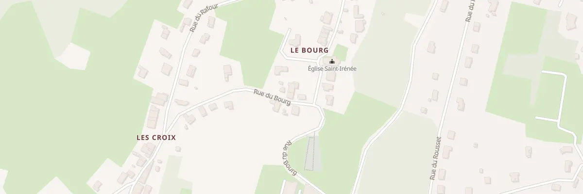 Plan du 290 Rue du Bourg à Châtillon-la-Palud