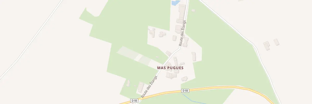 Plan du 5351 Mas Pugues à Villette-sur-Ain