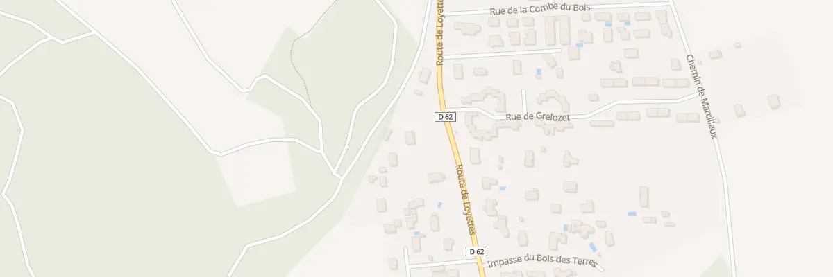 Plan du 434 Rte de Loyettes à Blyes