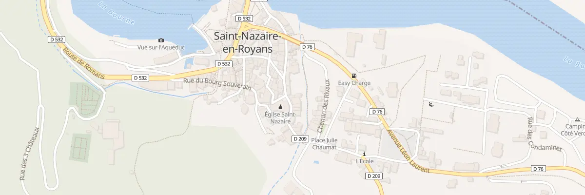Plan du 12 Rue Grand’Rue à Saint-Nazaire-en-Royans