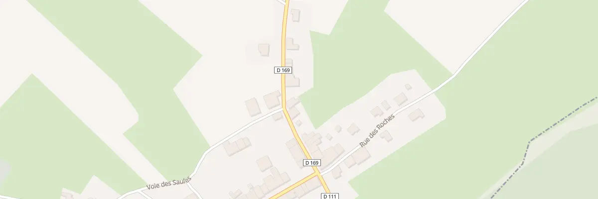 Plan du 10 Rue de Margueron à Fouchères-aux-Bois