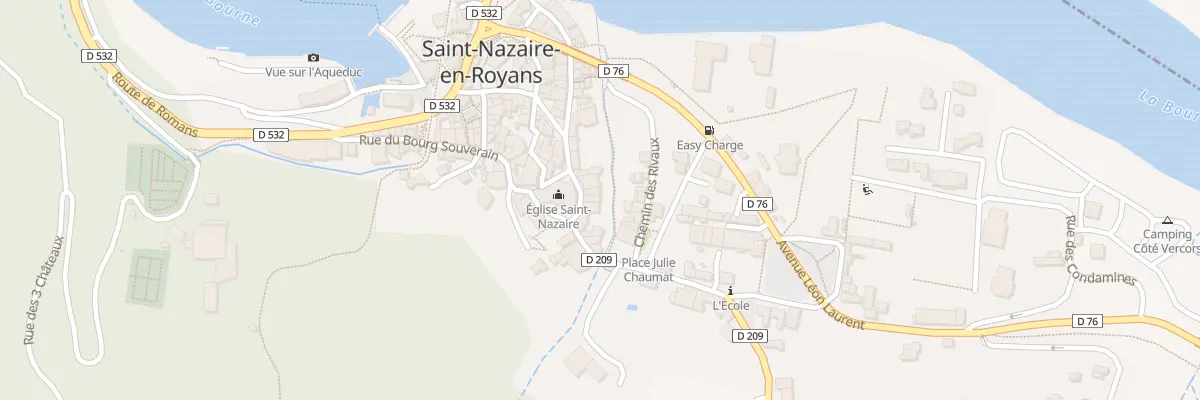 Plan du 6 Grand’Rue à Saint-Nazaire-en-Royans