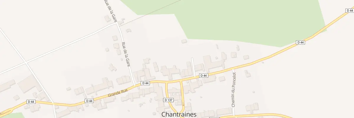 Plan du 33 Gr Grande Rue à Chantraines