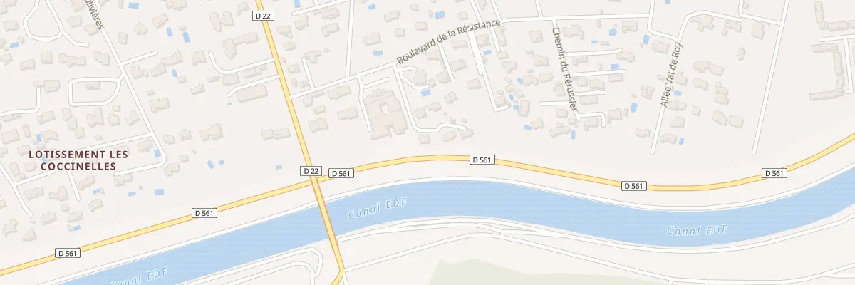 Plan du 19 Bd de la Résistance à Charleval