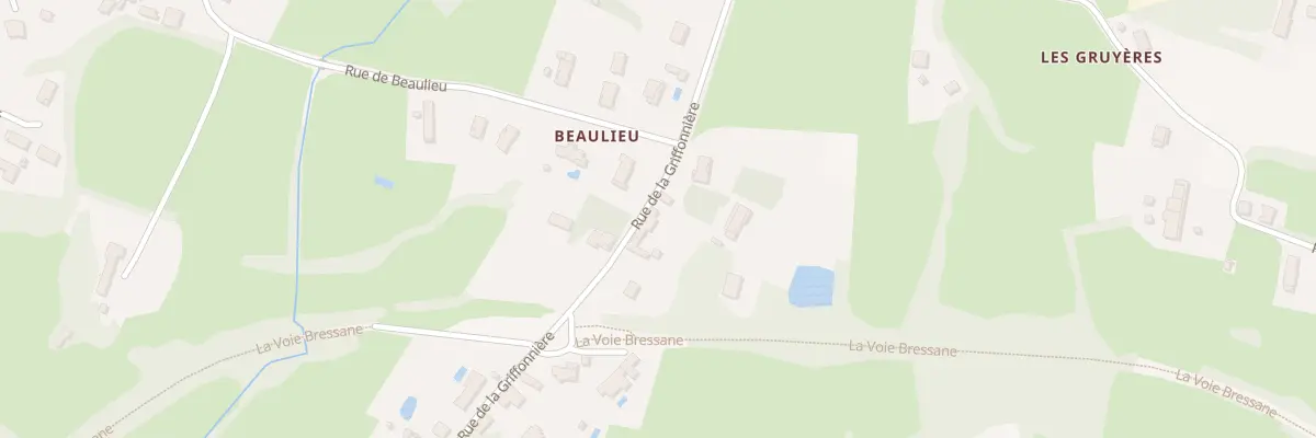 Plan du 914 Rue de la Griffonnière à Louhans-Châteaurenaud