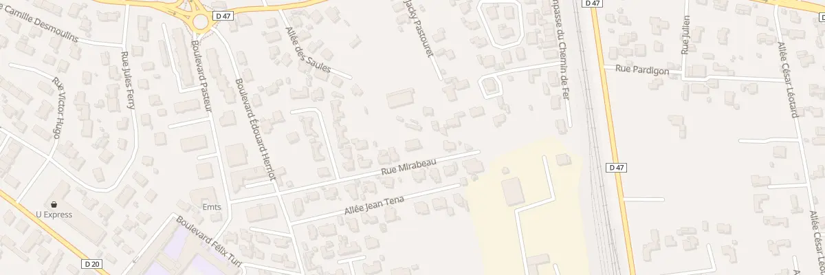 Plan du 187 Rue Mirabeau à Saint-Victoret
