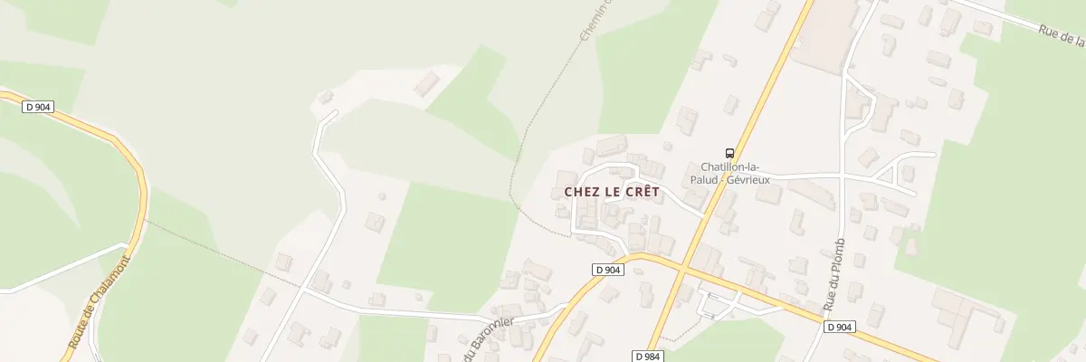 Plan du 154 Rue de la Source à Châtillon-la-Palud