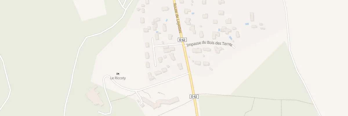 Plan du 612 Rte de Loyettes à Blyes