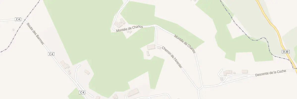 Plan du 205 Che de l’Arenier à Saint-Appolinard