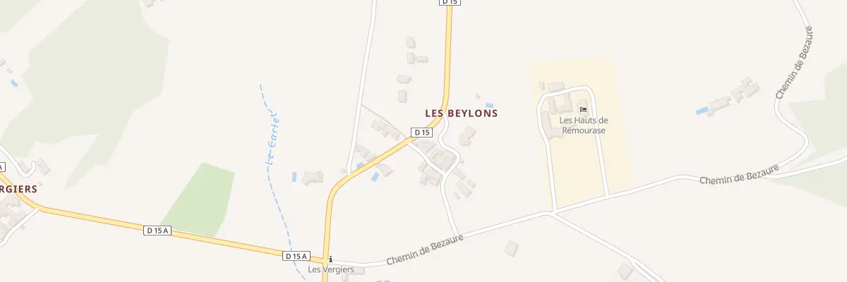 Plan du 139 Che de la Magnanerie à Murs