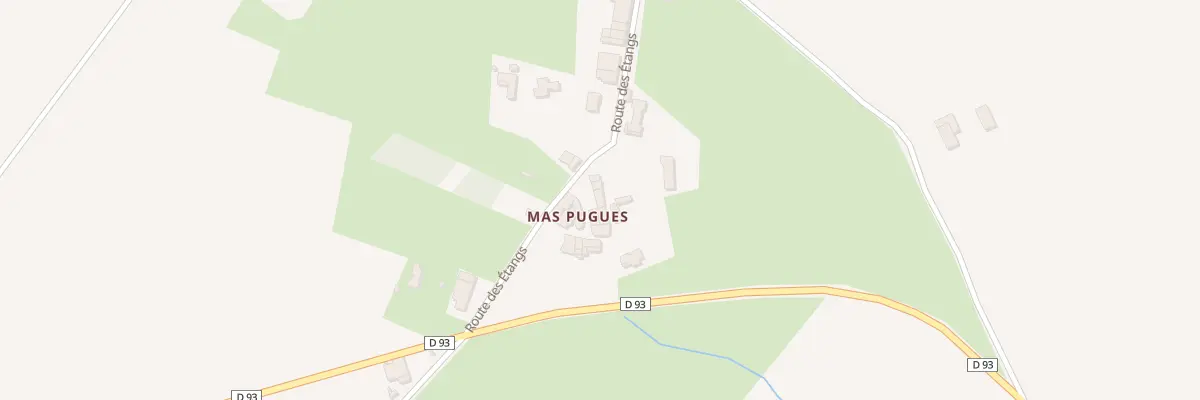 Plan du 5116 Mas Pugues à Villette-sur-Ain