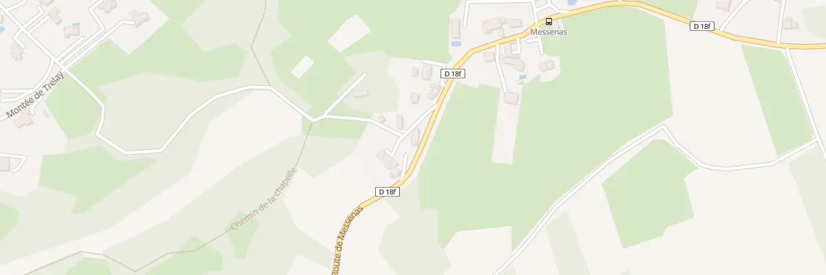 Plan du 28 Rue de la Chapelle à Saint-Marcel-Bel-Accueil