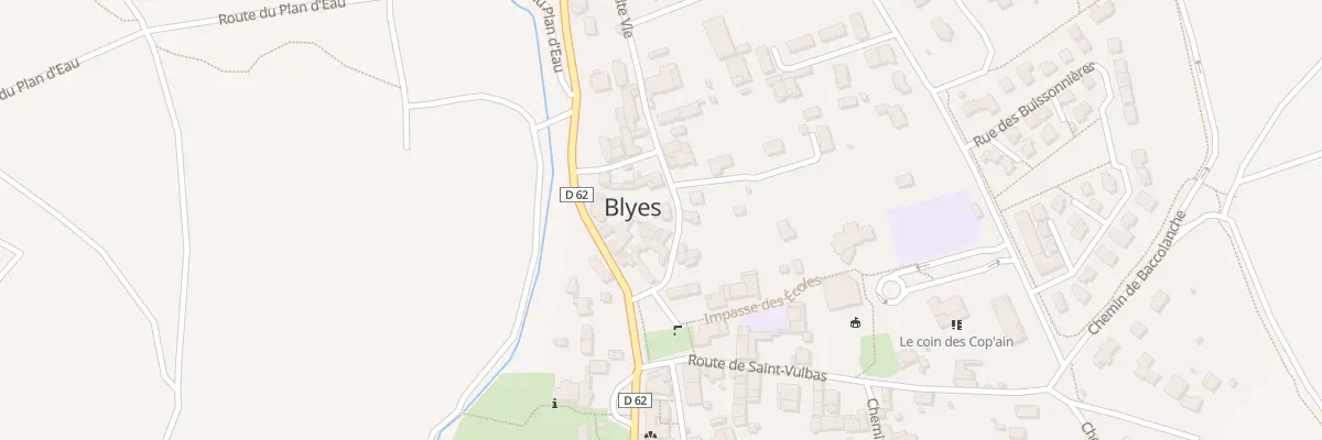 Plan du 45 Rue de la Petite Vie à Blyes