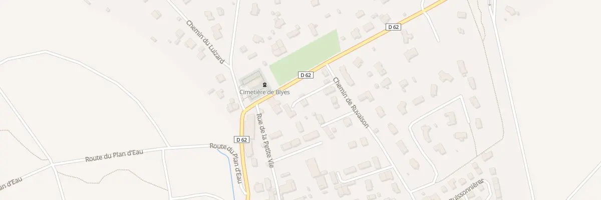 Plan du 453 Che de Ruvaison à Blyes