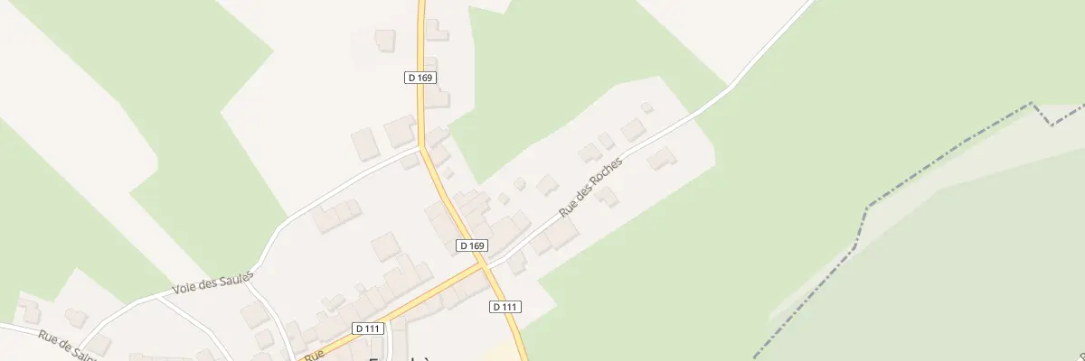 Plan du 5 Rue des Roches à Fouchères-aux-Bois