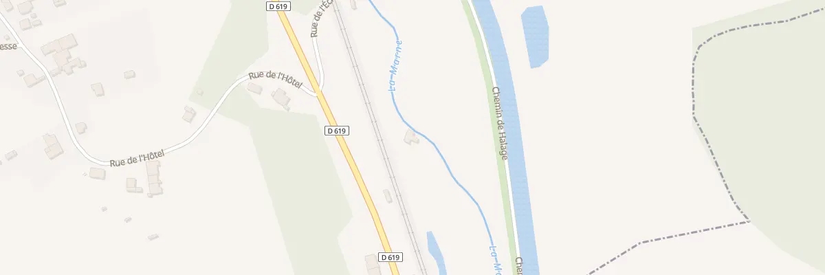 Plan du 2 Rue de l’Ecluse à Marnay-sur-Marne